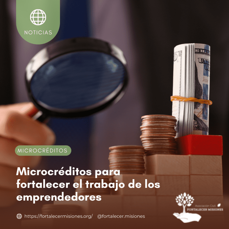 Microcréditos para fortalecer el trabajo de emprendedores